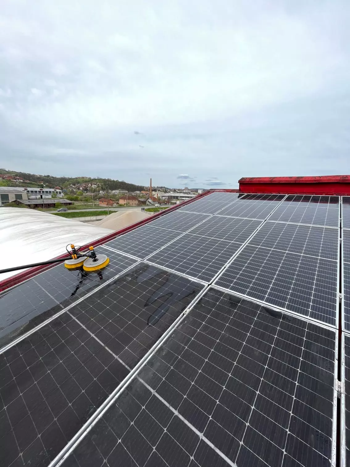 ČišćenjesolarnihpanelaSrbijaIvanjica1