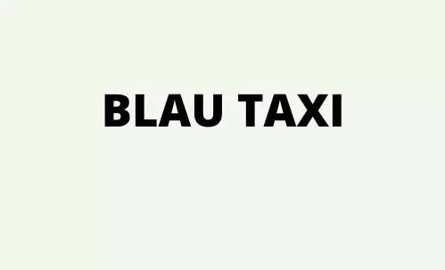 BLAU TAXI