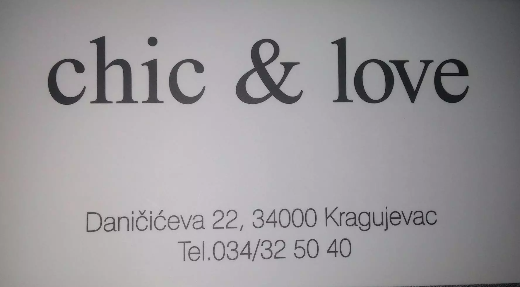 CHIC - LOVE